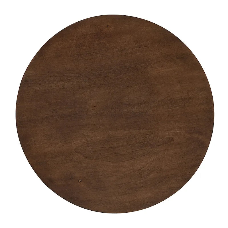 Table d'appoint en bois finition couleur