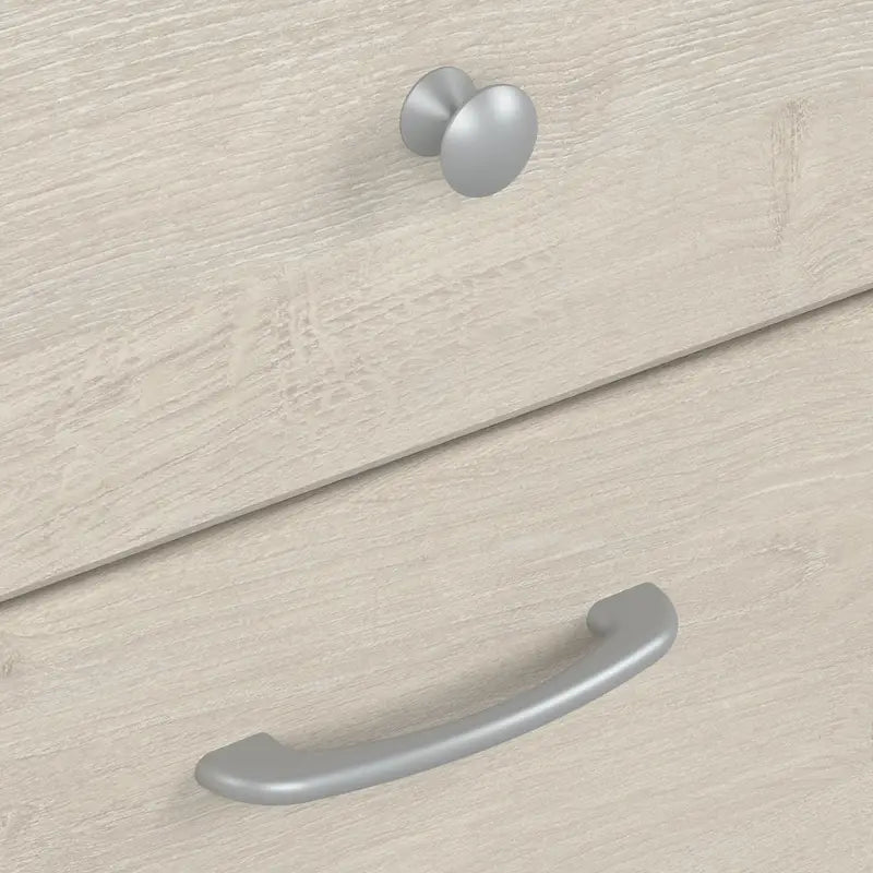 Bureau d'angle en L de 60 W avec huche et rangement