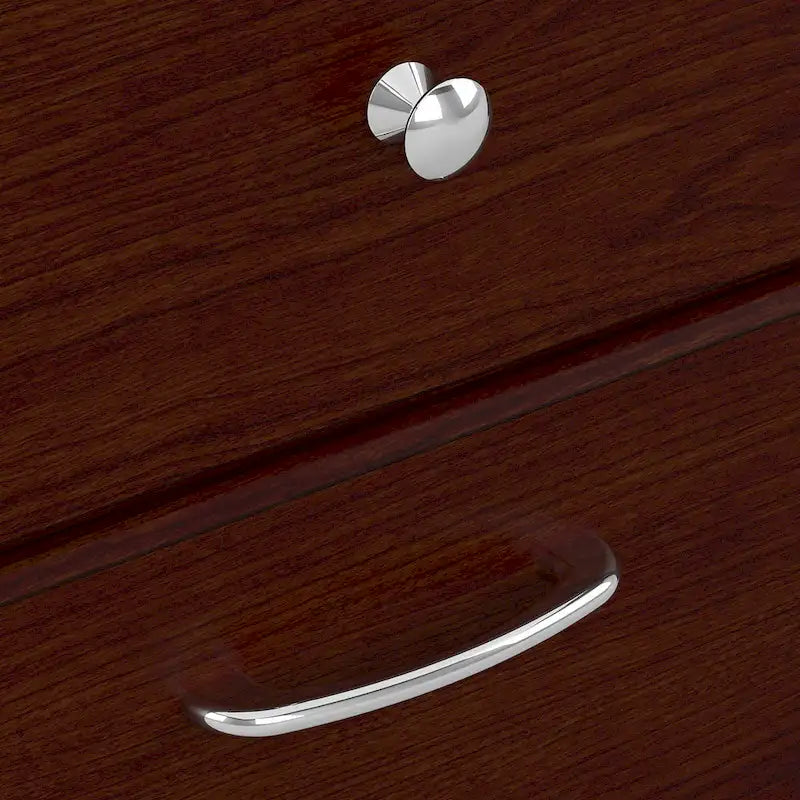 Bureau d'angle en L de 60 W avec huche et rangement