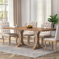 Table à manger extensible en bois