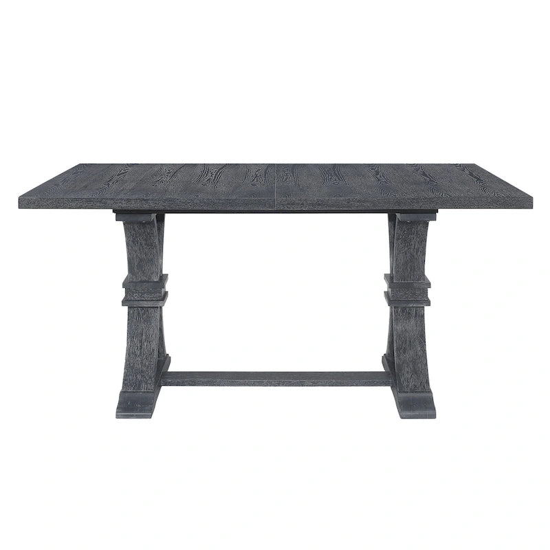 Table à manger extensible en bois