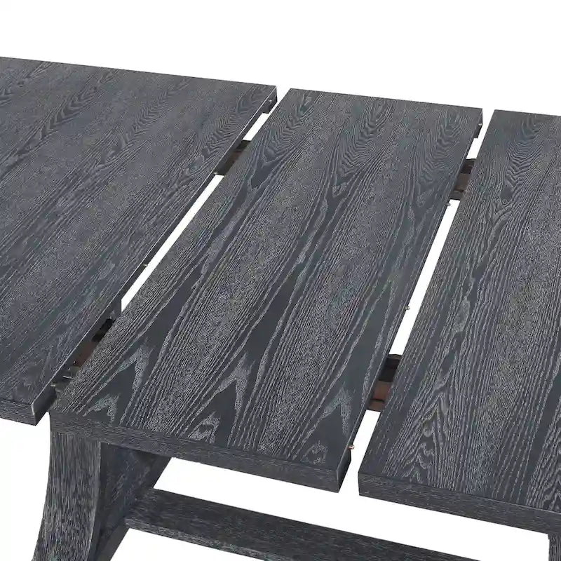 Table à manger extensible en bois