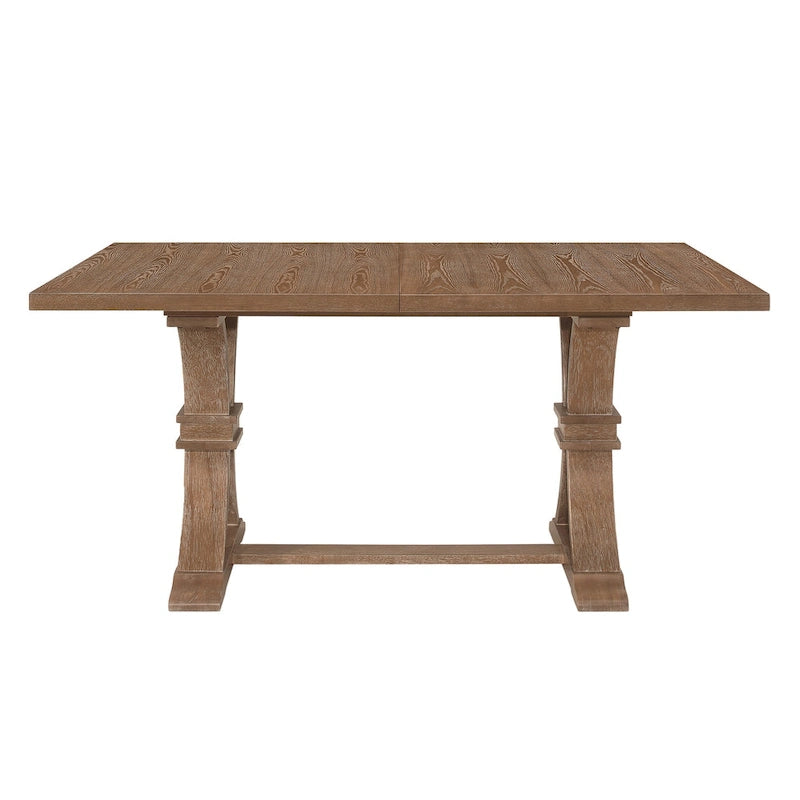 Table à manger extensible en bois
