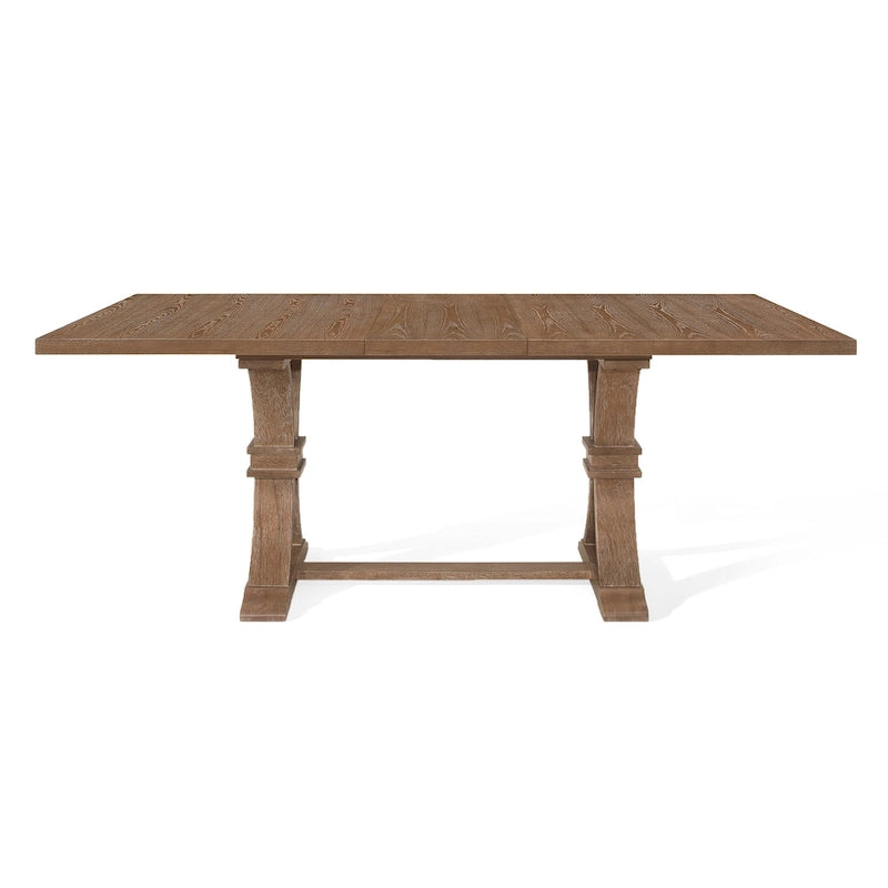 Table à manger extensible en bois
