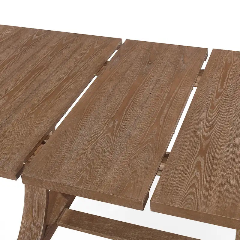 Table à manger extensible en bois