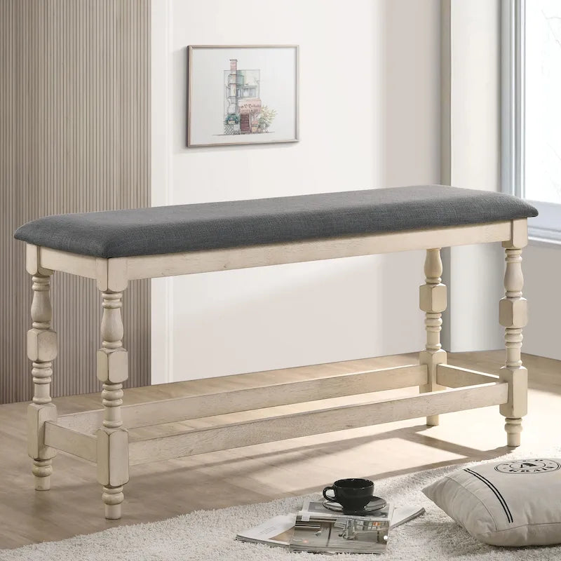 Banc hauteur comptoir 50 pouces Farmhouse