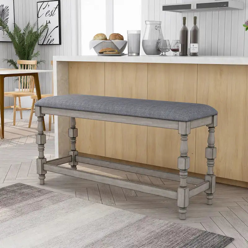Banc hauteur comptoir 50 pouces Farmhouse
