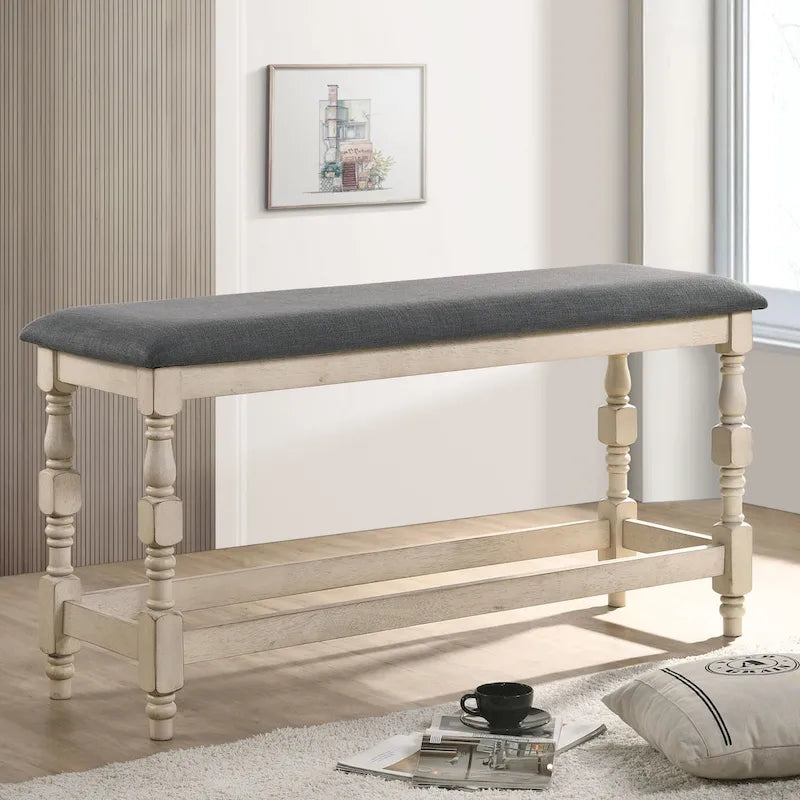 Banc hauteur comptoir 50 pouces Farmhouse