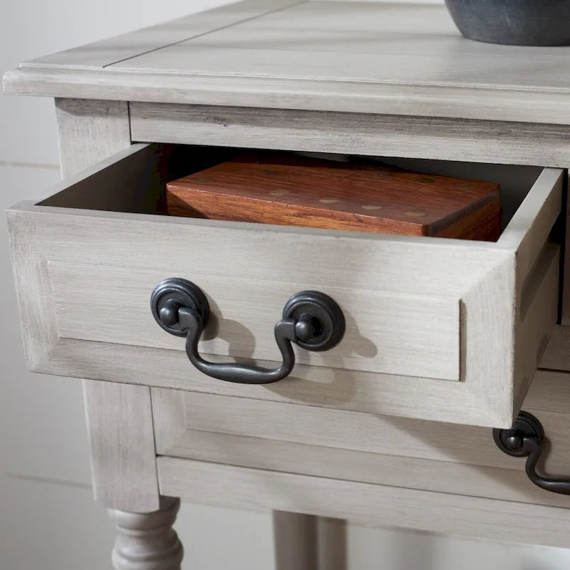 Console 3 tiroirs - 23,5 L x 13 P x 29,5 H - 24Lx13Px30H