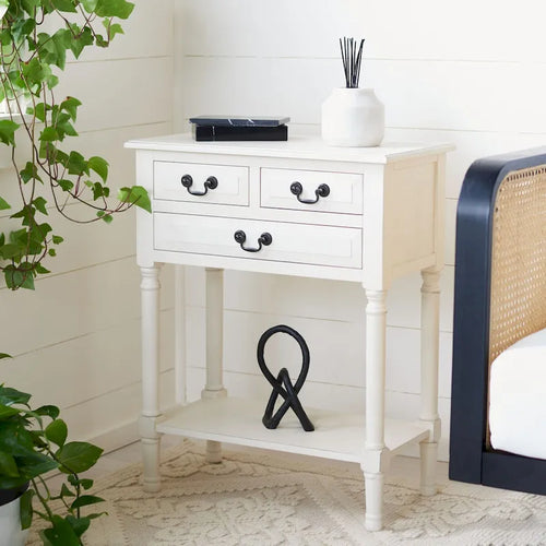  Leaner 3-Drawer Console Table - 23.5 W x 13 L x 29.5 H - 24Wx13Dx30H