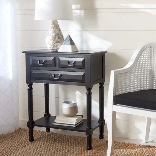 Console 3 tiroirs - 23,5 L x 13 P x 29,5 H - 24Lx13Px30H