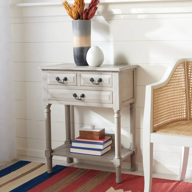 Console 3 tiroirs - 23,5 L x 13 P x 29,5 H - 24Lx13Px30H