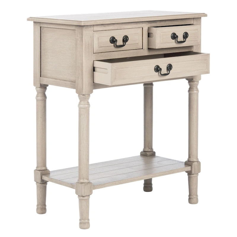 Console 3 tiroirs - 23,5 L x 13 P x 29,5 H - 24Lx13Px30H