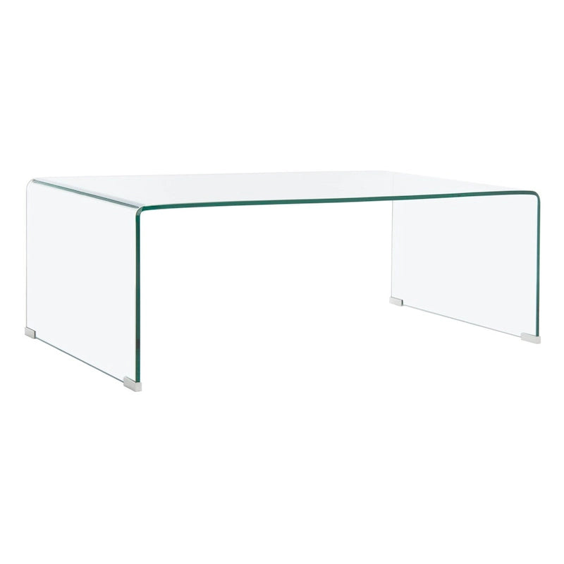 Table basse transparente - 47,2 x 25,6 x 16,5 - 47Wx26Px17H