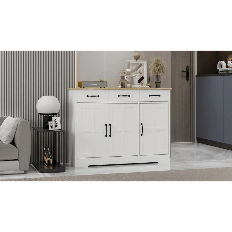 Meuble de rangement, vaisselier – blanc