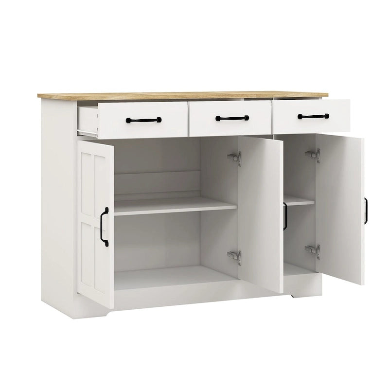 Meuble de rangement, vaisselier – blanc