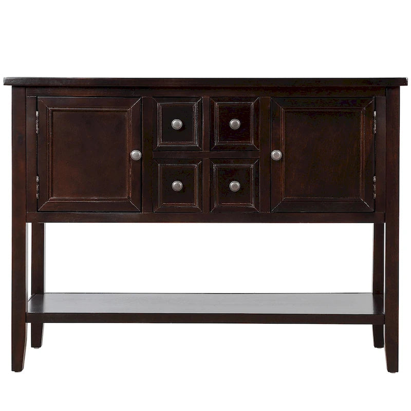 Buffet Console avec Étagère Inférieure