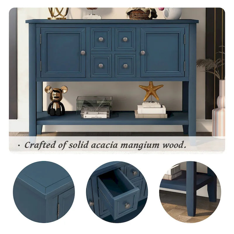 Buffet Console avec Étagère Inférieure