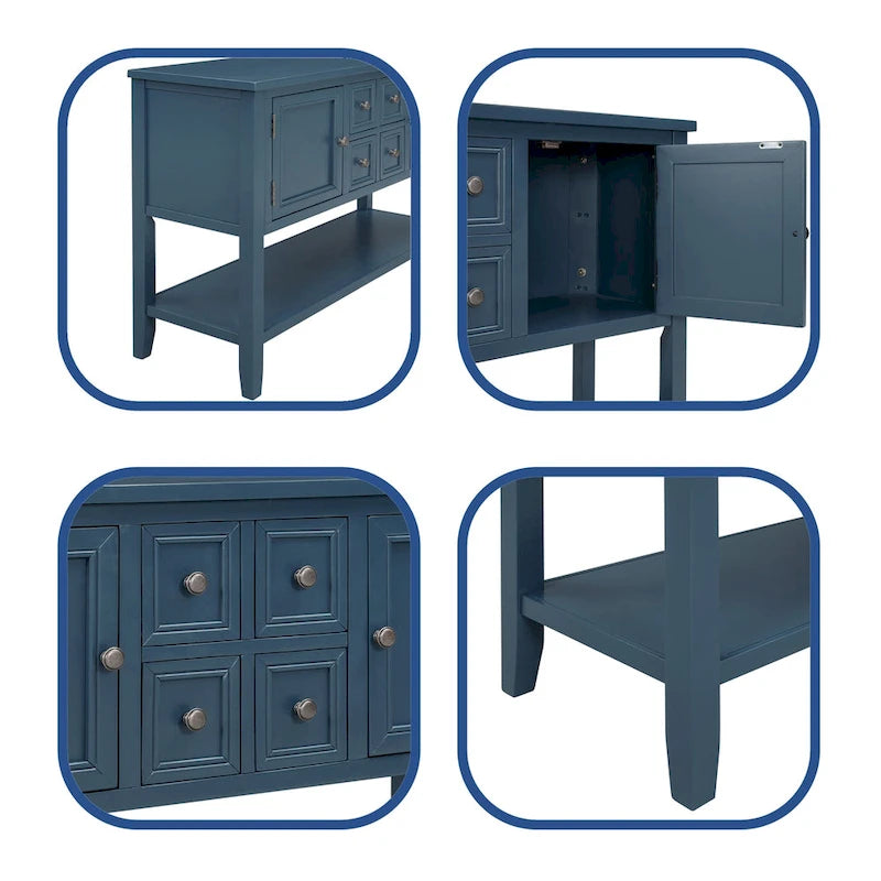 Buffet Console avec Étagère Inférieure