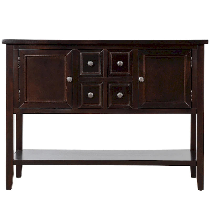 Buffet Console avec Étagère Inférieure