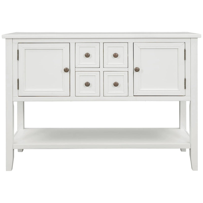 Buffet Console avec Étagère Inférieure