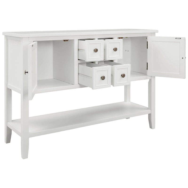 Buffet Console avec Étagère Inférieure