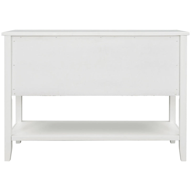 Buffet Console avec Étagère Inférieure
