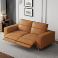 76.77 Canapé inclinable moderne en cuir, inclinable électrique, réglable, design ergonomique, meubles de salon