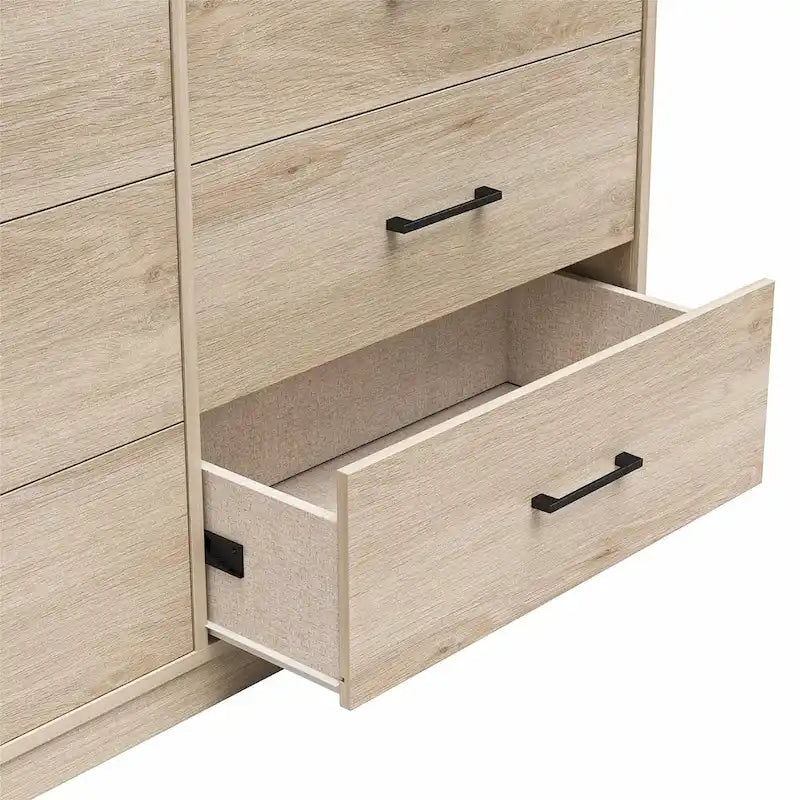 Commode large à 6 tiroirs